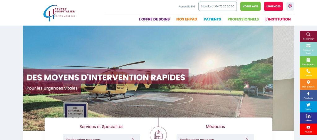 Centre Hospitalier Privas Ardèche